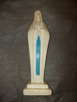 Statue of the Virgin Mary in Notre Dame, Lourdes, with special, beautiful glaze, 33 cm, solid plaster structure