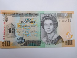 Belize 10 dollár 2011 UNC