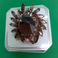 Old stony brooch