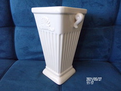 Off-white ikea ceramic vase