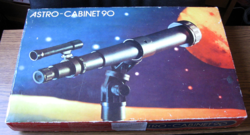 Astro-Cabinet 90 csillagászati távcsőépítő játék - GDR - retro oktatójáték