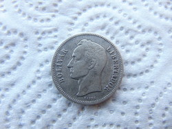 Venezuela ezüst 2 bolivar 1936