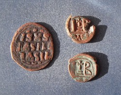 Bizánci bronz (3 db)