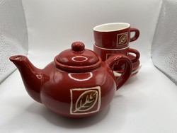 Mini ceramic tea jug set new