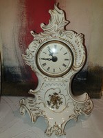 Sitzendorf porcelain clock