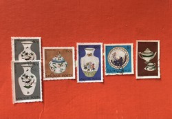 Stamps from Herend 6 pcs