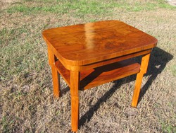 Wonderful art deco coffee table, antique table newly renovated