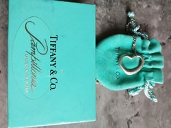 Tiffany & co. Silver classic heart pendant necklace