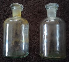 Patikai üvegek ( fehér, 500 ml )