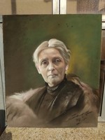 Idős hölgy portréja