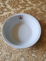 Alföldi porcelán feliratos kocsonyás, gulyás tányér