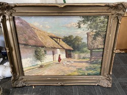 Amazing painting for urgent sale under price by the painter Szontágh