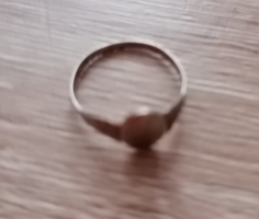 Antik    Ezüst  Pecsét Gyűrű