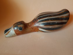Mexican folk ceramic duck