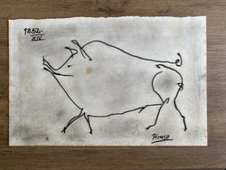 Study drawing by Pablo Picasso