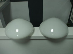 Wilhelm wagenfeld designed ceiling or wall lamp in a pair from the 50s