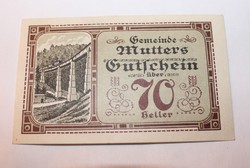 régi utalvány 1920. Ausztria 4.6