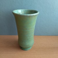 Gorka Géza nógrádverőcei jelzéssel kérámia váza