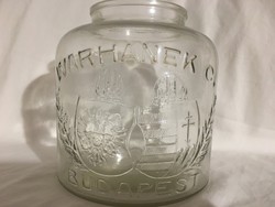 Warhanek c. Russell glass with monarchical coat of arms