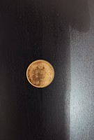 Arany 10 frank szép állapotban
