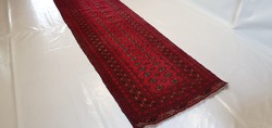 Of27 afghan bokhara handmade 100% wool persian running mat 362x107cm free courier