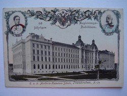 Old postcard 1848-1908 anniversary greeting card Francis Joseph postcard