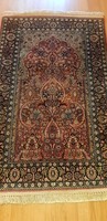 Kézi csomózású Kashmír Selyem perzsa szőnyeg