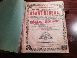 Pongracz Ester - Arany Korona 1862- Imádságos és énekeskönyv