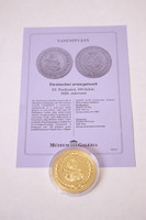 Történelmi aranypénzek - III. Ferdinánd 100 dukát 1629 utánveret