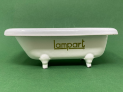 Lampart advertisement, enameled four-legged bathtub (19cm), even for a doll's house -cz