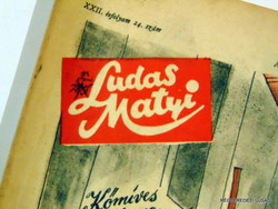 1983 March 17 / ludas matyi / birthday old original newspaper no .: 6951