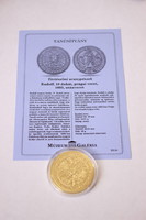 Történelmi aranypénzek - Rudolf 10 dukát prágai veret 1603 utánveret