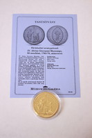 Történelmi aranypénzek - IV. Alvise Giovanni Mocenigo 50 zecchini 1763-78 utánveret