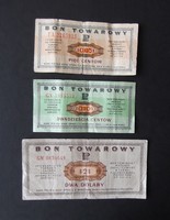 Lengyelország - Bon Towarowy Pekao/ Pewex 5 - 20 cent, 2 dollár 1969