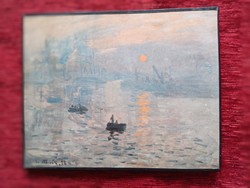 Claude Monet  Felkelő nap festményének nyomata