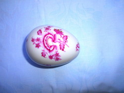 Herendi ékszertartó porcelán tojás- Nanking (pink)