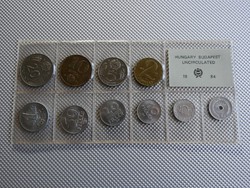 1984 fóliás forgalmi sor UNC érmékkel /2