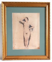 János Vaszary (1867-1939) - female nude