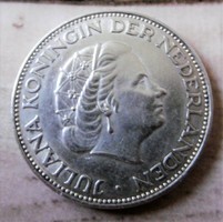 Silver 2 and a half gulden netherlands 15 grams rare