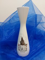 Aquvincum Eger retro porcelán váza