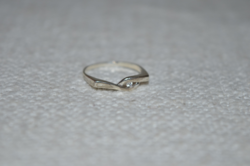 Tiny stone ring