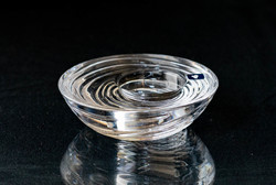 LEONARDO művészi üveg gyertyatartó - designer mécsestartó