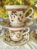 Six personal churchill tea set