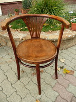 Jelzett, eredeti antik No.6028 számú Thonet - Mundus szék