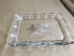Retro stained glass tray, offering for sale!