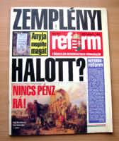 REFORM Újság-1993 febr. 04. VI/5.- Zemplényi halott?