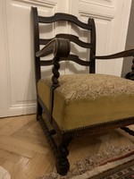 Neo-Renaissance armchair to be renovated