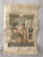 From an Egyptian papyrus collection - Tutankhamun