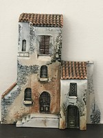 French ceramic miniature from Dominique Gault, Eze village