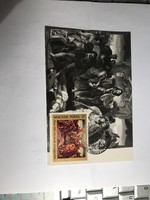Than Mór -Ónodi Országgyűlés képeslap,bélyeggel 800 Ft